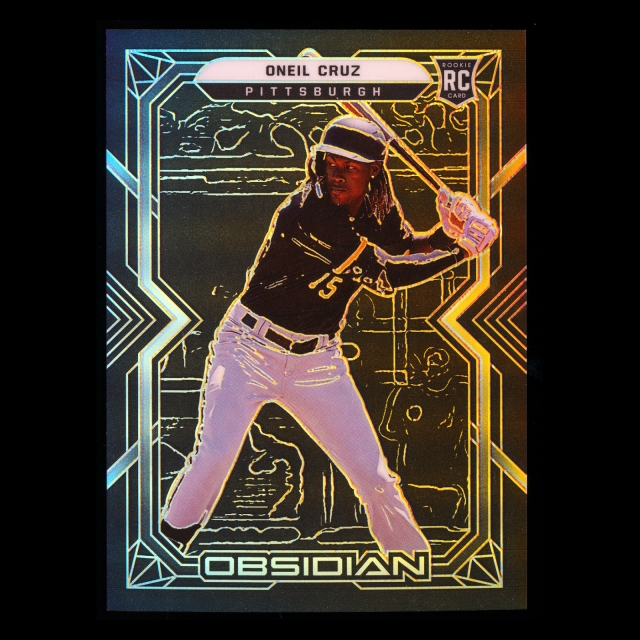 Oneil Cruz RC 2022 Obsidian Rookie Pirates