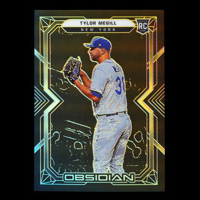 Tylor Megill RC 2022 Obsidian Rookie Mets