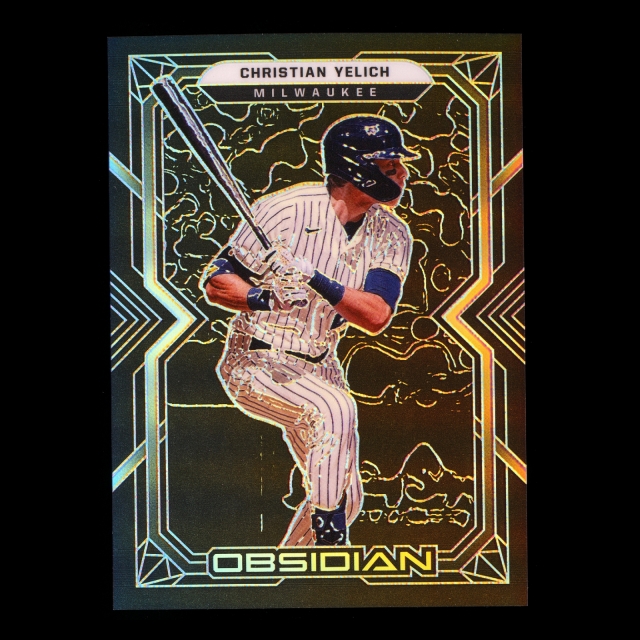 Christian Yelich 2022 Obsidian Brewers
