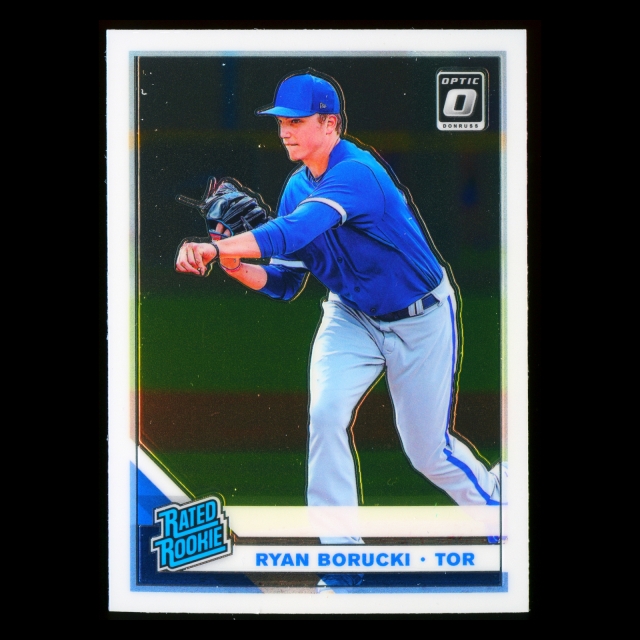Ryan Borucki RR RC 2019 Donruss Optic Rookie Blue Jays