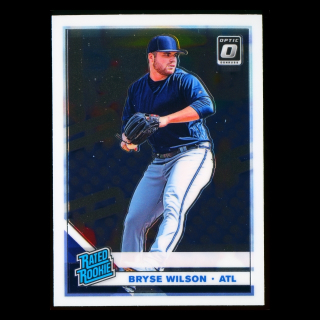 Bryse Wilson RR RC 2019 Donruss Optic Rookie Braves