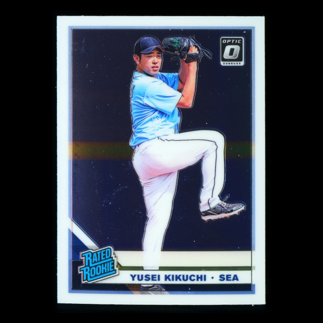 Yusei Kikuchi RR RC 2019 Donruss Optic Rookie Mariners