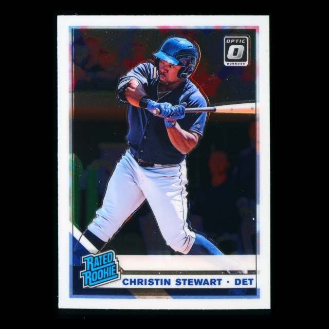 Christin Stewart RR RC 2019 Donruss Optic Rookie Tigers