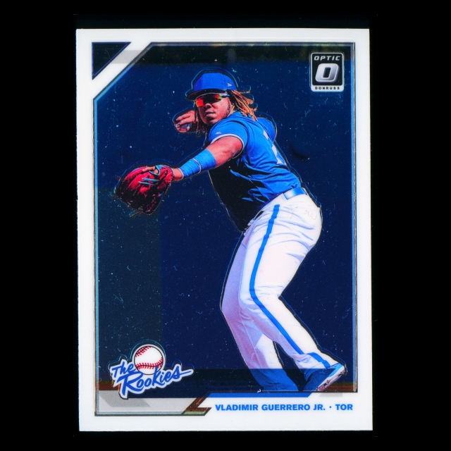 Vladimir Guerrero Jr. 2019 Donruss Optic The Rookies Blue Jays