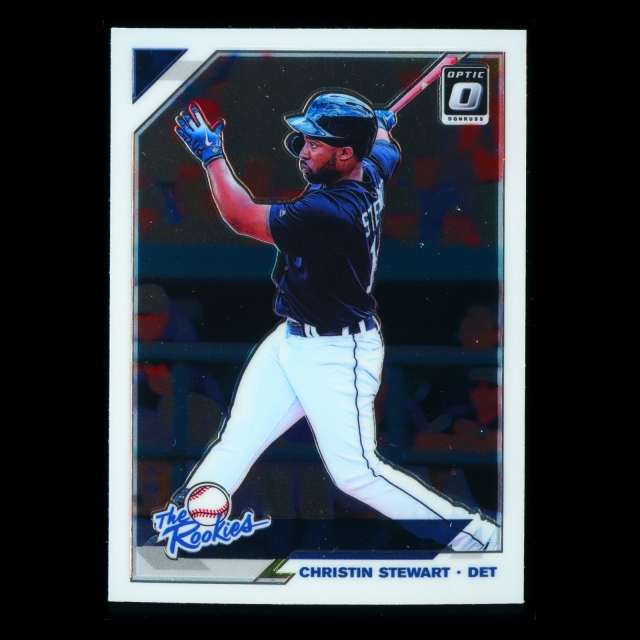 Christin Stewart 2019 Donruss Optic The Rookies Trigers