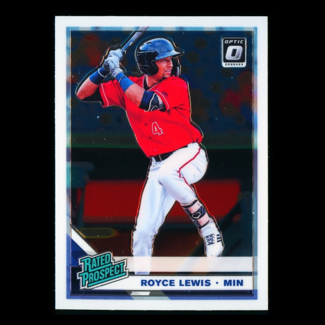 Royce Lewis 2019 Donruss Optic Rated Prospects Twins