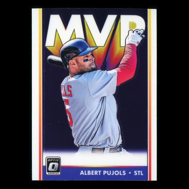 Albert Pujols 2019 Donruss Optic MVP Cardinals