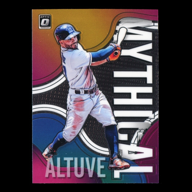 Jose Altuve 2019 Donruss Optic Mythical Astros