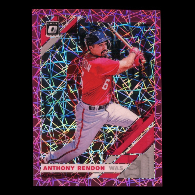 Anthony Rendon 2019 Donruss Optic Pink Velocity Nationals 154/199
