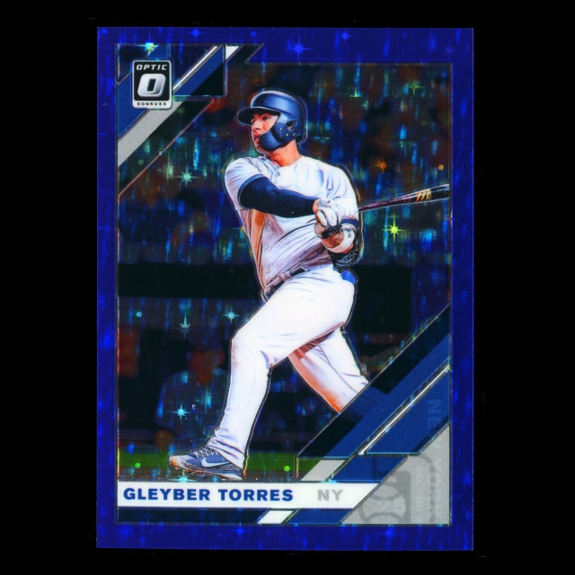 Gleyber Torres 2019 Donruss Optic Purple Stars Yankees 114/125