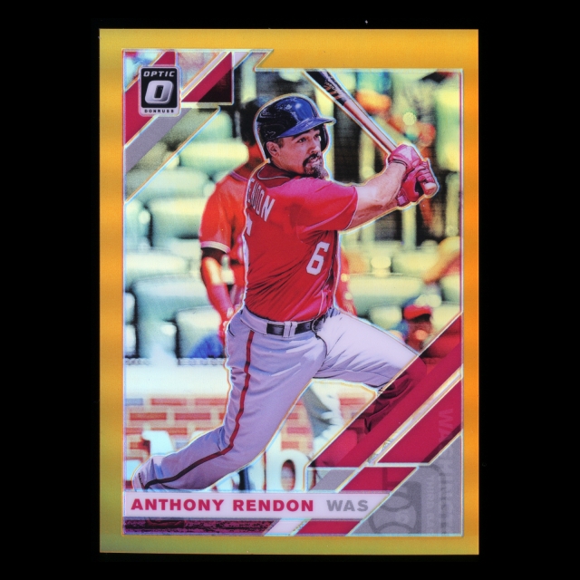 Anthony Rendon 2019 Donruss Optic Orange Nationals 37/99
