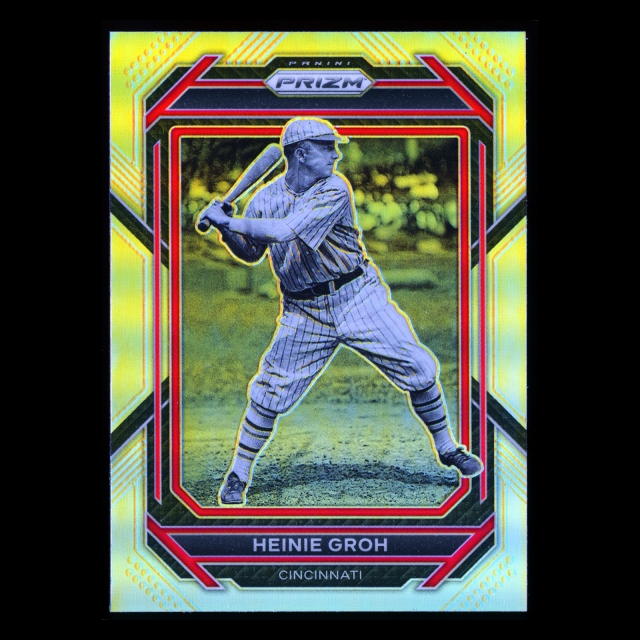 Heinie Groh 2023 Panini Prizm Silver Reds