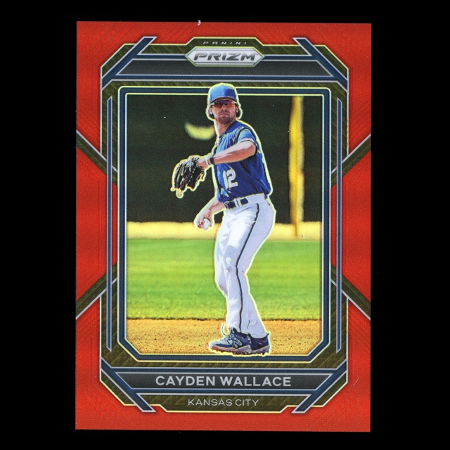 Cayden Wallace 2023 Panini Prizm Red Royals 029/199