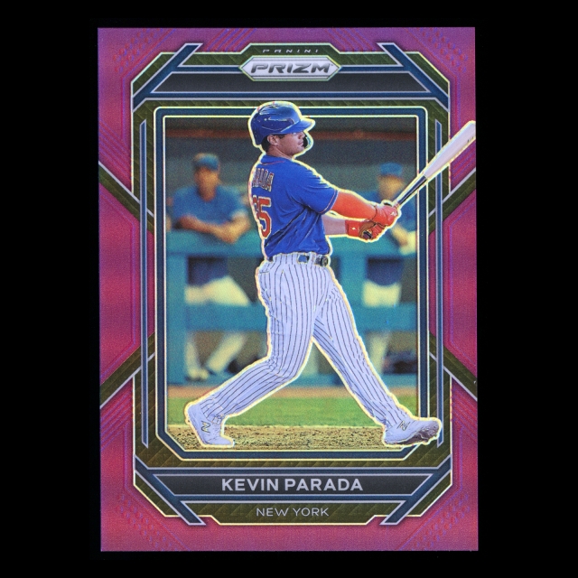 Kevin Parada 2023 Panini Prizm Purple Mets 29/99