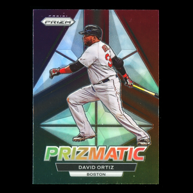 David Ortiz 2023 Panini Prizm Prizmatic Red Sox