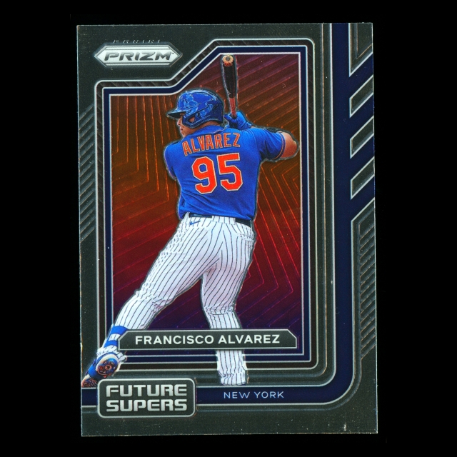Francisco Alvarez 2023 Panini Prizm Future Supers Mets