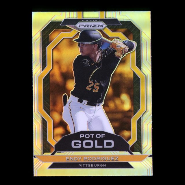 Endy Rodriguez 2023 Panini Prizm Pot of Gold Silver Pirates