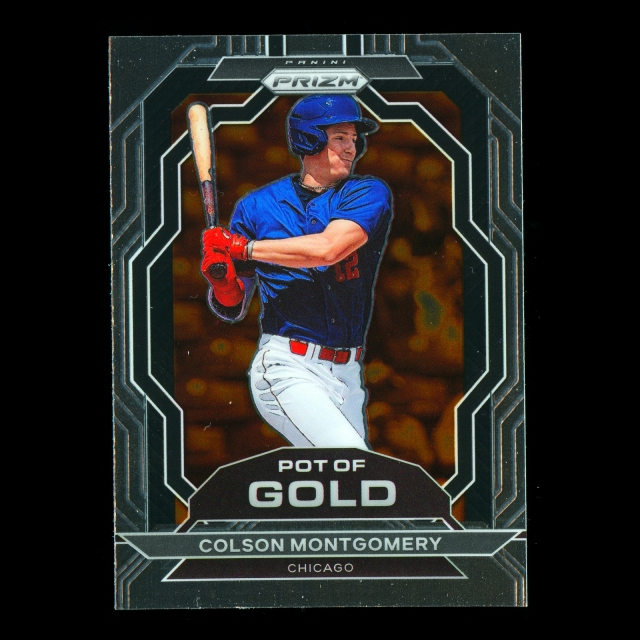 Colson Montgomery 2023 Panini Prizm Pot of Gold White Sox