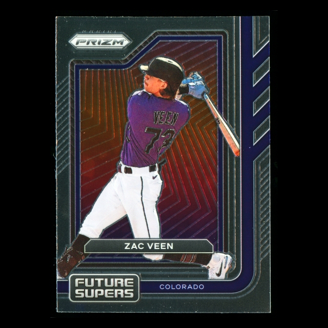 Zac Veen 2023 Panini Prizm Future Supers Rockies