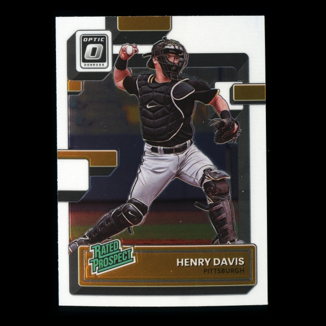 Henry Davis RR 2022 Donruss Optic Rated Prospects Pirates