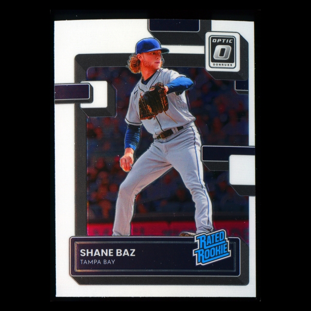 Shane Baz RR RC 2022 Donruss Optic Rated Rookie Rays