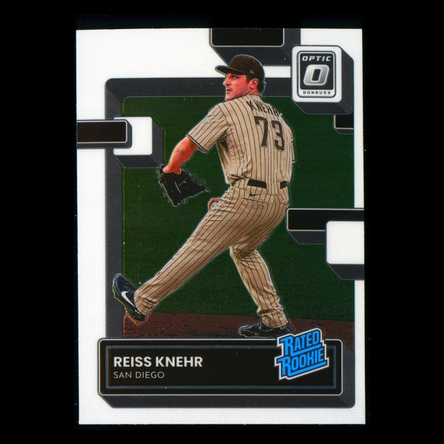 Reiss Knehr RR RC 2022 Donruss Optic Rated Rookie Padres