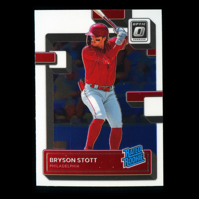 Bryson Stott RR RC 2022 Donruss Optic Rated Rookie Phillies