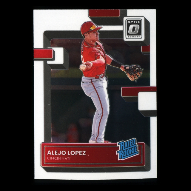 Alejo Lopez RR RC 2022 Donruss Optic Rated Rookie Reds