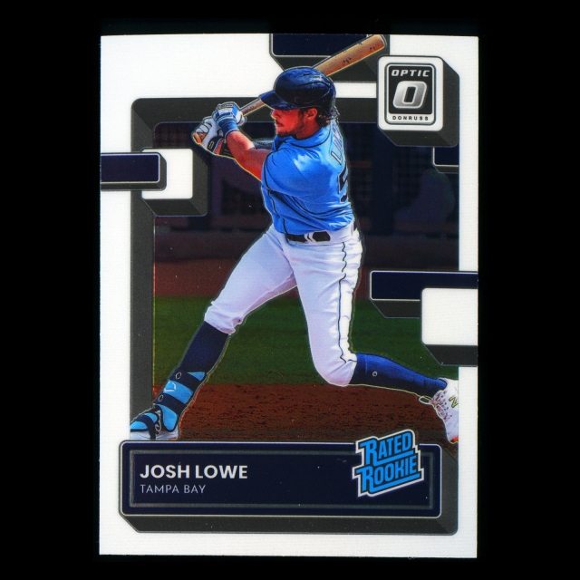 Josh Lowe RR RC 2022 Donruss Optic Rated Rookie Rays
