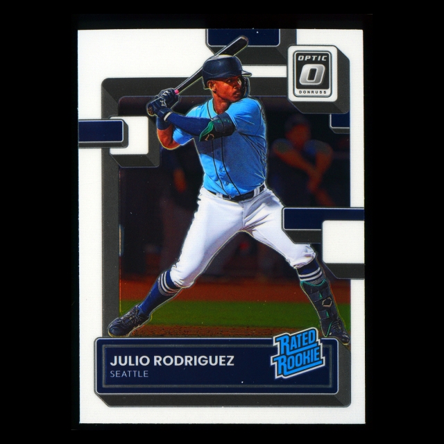 Julio Rodriguez RR RC 2022 Donruss Optic Rated Rookie Mariners