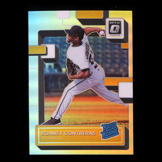 Roansy Contreras RR RC 2022 Donruss Optic Holo Rated Rookie Pirates