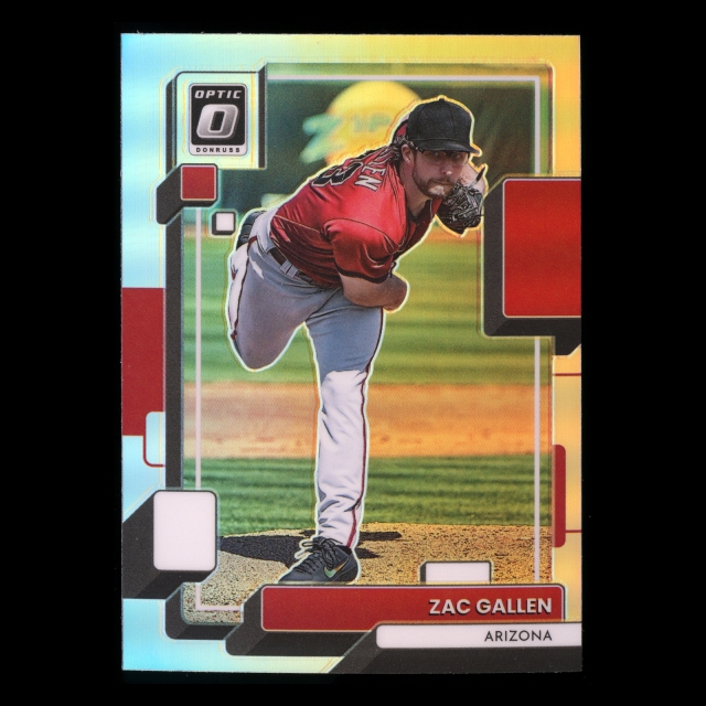 Zac Gallen 2022 Donruss Optic Holo Diamondbacks