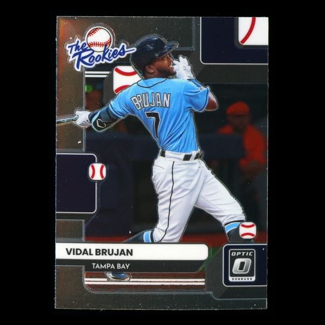 Vidal Brujan 2022 Donruss Optic The Rookies Rays