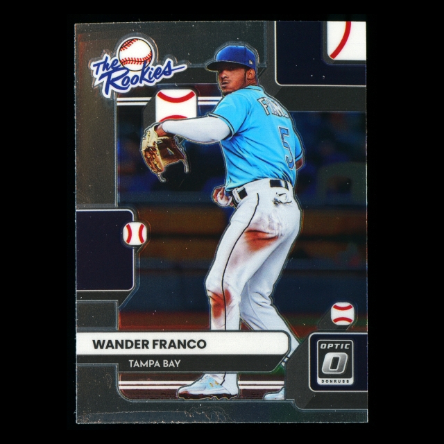 Wander Franco 2022 Donruss Optic The Rookies Rays