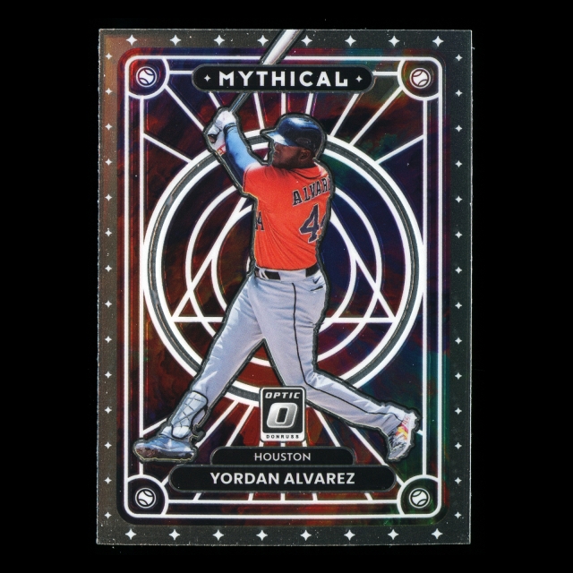 Yordan Alvarez 2022 Donruss Optic Mythical Astros
