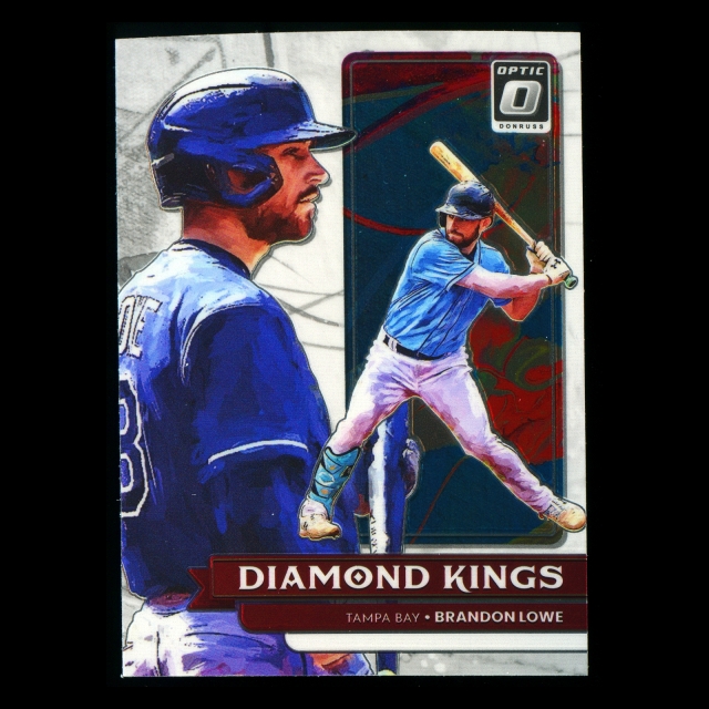 Brandon Lowe 2022 Donruss Optic Diamond Kings Rays