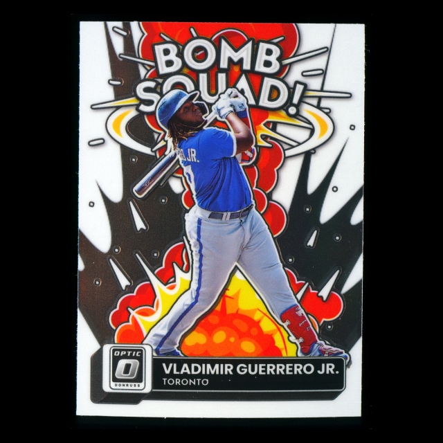 Vladimir Guerrero Jr. 2022 Donruss Optic Bomb Squad Blue Jays