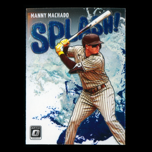 Manny Machado 2022 Donruss Optic Splash Padres