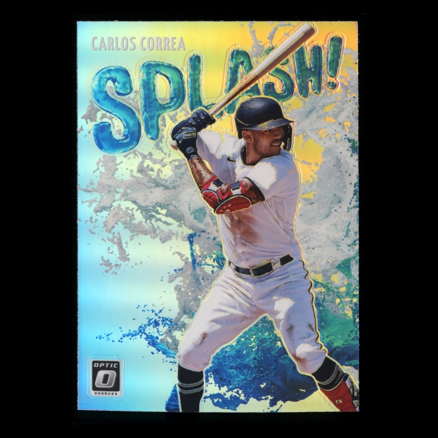 Carlos Correa 2022 Donruss Optic Holo Splash Twins