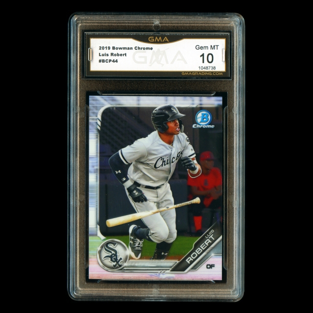 Luis Robert 2019 Bowman Chrome Prospect White Sox #44 Gem MT 10