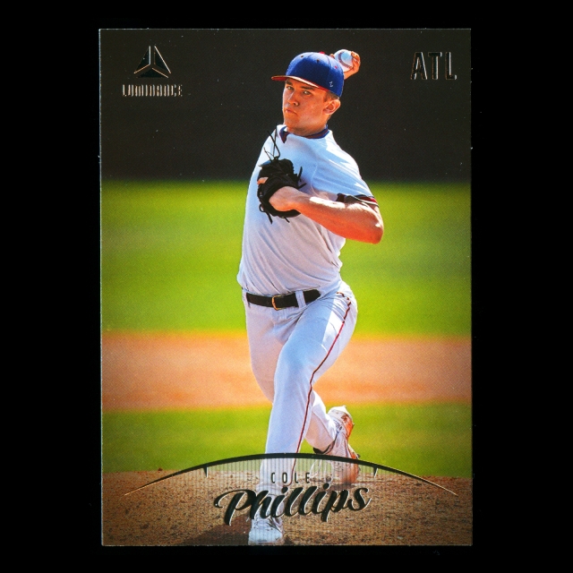 Cole Phillips 2023 Panini Chronicles Luminance Braves