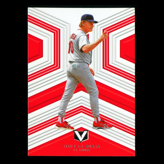 Tony La Russa 2023 Panini Chronicles Vertex Cardinals