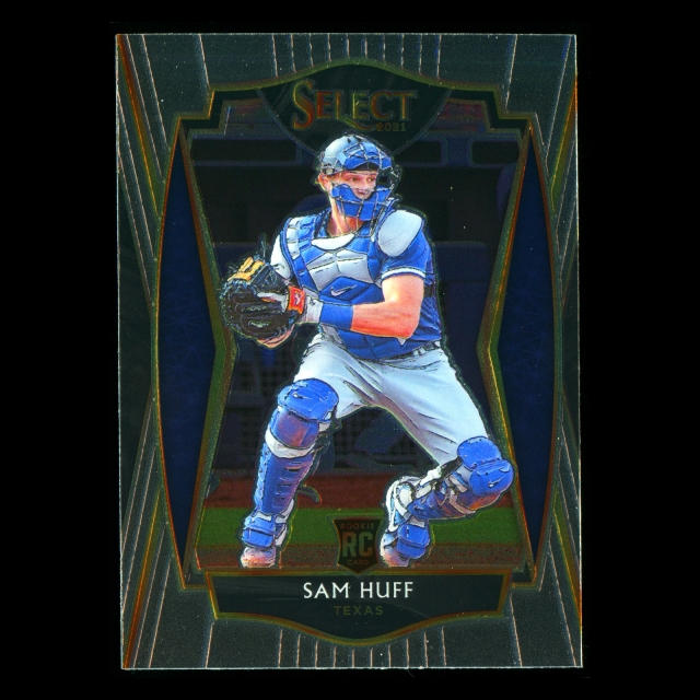 Sam Huff RC 2021 Select PRM Rookie Rangers