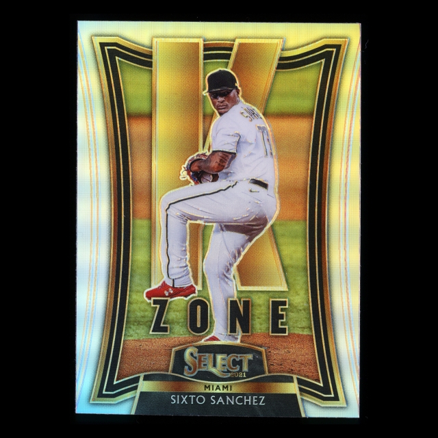 Sixto Sanchez 2021 Select K Zone Holo Marlins