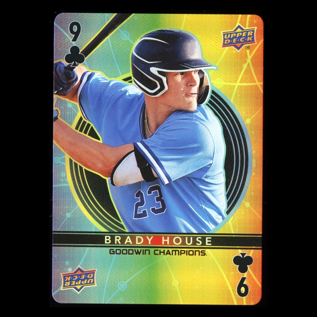 Brady House 2022 Upper Deck Goodwin Champions Playing Cards Nationals