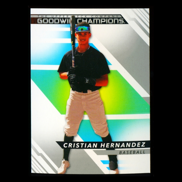 Cristian Hernandez 2022 Upper Deck Goodwin Champions Cubs