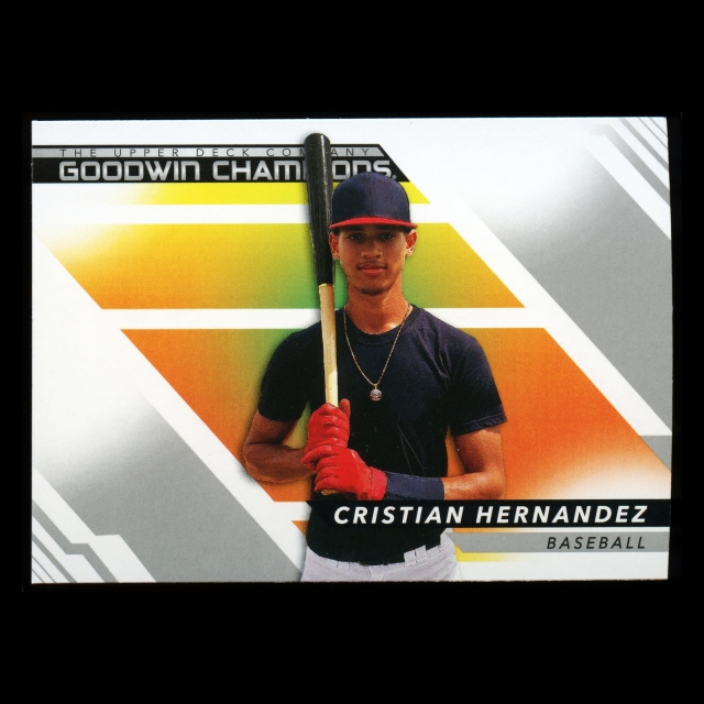 Cristian Hernandez 2022 Upper Deck Goodwin Champions Cubs