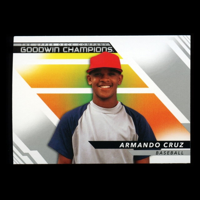 Armando Cruz 2022 Upper Deck Goodwin Champions Nationals
