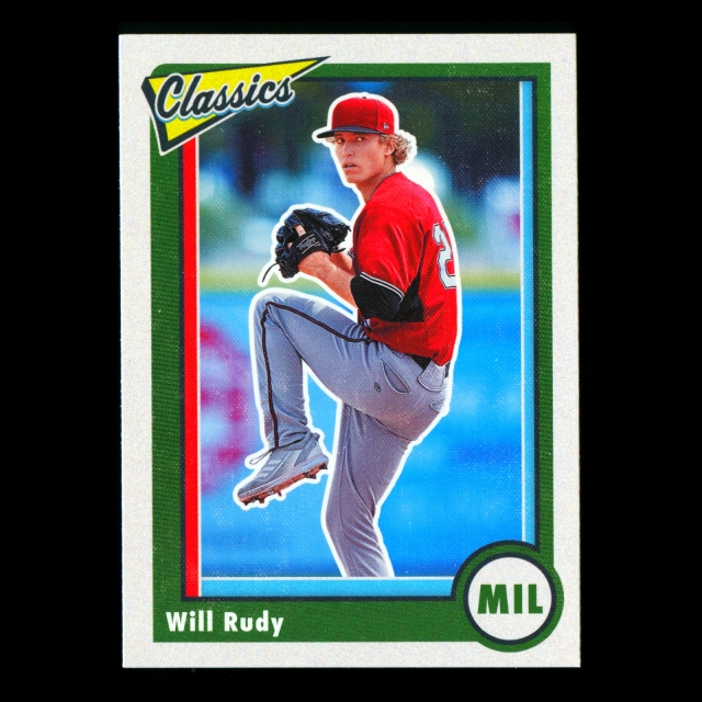 Will Rudy 2023 Panini Chronicles Classics Brewers