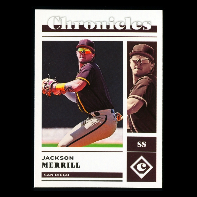 Jackson Merrill 2023 Panini Chronicles Padres
